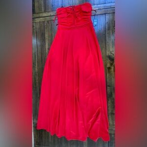 Express Vibrant Red Gown